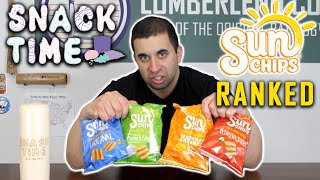 Ranking Flavors of Sun Chips  SNACKTIME [upl. by Beaudoin858]