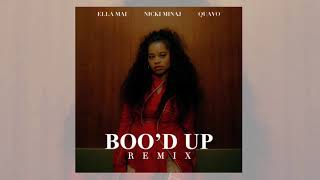 Ella Mai  Bood Up Remix Clean ft Nicki Minaj amp Quavo [upl. by Shurlock]