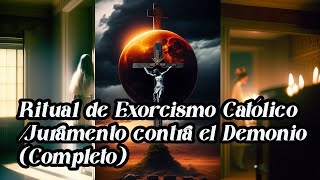 ritual de exorcismo católico juramento contra el demonio Completo [upl. by Thagard]