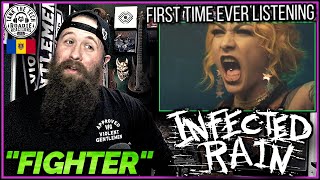 ROADIE REACTIONS  Infected Rain  quotFighterquot FIRST TIME EVER LISTENING [upl. by Eilrak]