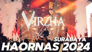 SURABAYA EMANG BERJODOH DENGAN VIRZHA⁉️HARI OLAHRAGA NASIONAL 2024 SURABAYA‼️ [upl. by Rothberg389]