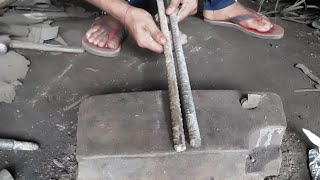 HOW TO MAKE A OLD IRON FROM CIRAPAINJA MAKING BLACKSMITH Work [upl. by Acnaib]