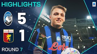 AtalantaGenoa 51 Gli Highlights  Lega Serie A  20242025 [upl. by Zzaj]