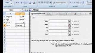 Calcular Hipoteca con Excel [upl. by Terces]