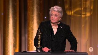 Angela Lansbury receives an Honorary Award at the 2013 Governors Awards [upl. by Ringo172]