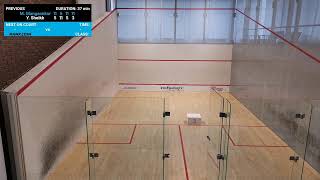 Court Center Court  PSA Platinum Lysaker Open  Rankedin [upl. by Nanreik]