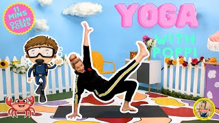 Ocean Poses  Yoga with Poppi At Home Yoga Adventure [upl. by Ipoillak]