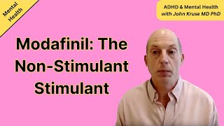 Modafinil The NonStimulant Stimulant  ADHD  Episode 64 [upl. by Oiramaj]