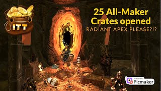 ESO 25x AllMaker Crown Crates opened  is it worth it [upl. by Yremogtnom379]