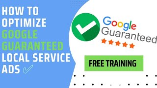 How to Optimize Google Guaranteed Local Service Ads ✅ [upl. by Cherianne]