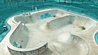 BIGGEST OUTDOOR BOWL SKATEPARK IN THE UK [upl. by Burny]