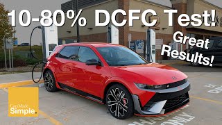 2025 Hyundai Ioniq 5 N DC Fast Charging Test  Impressive Results [upl. by Wilser]