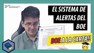 👉 Boletín a la Carta un sistema GRATUITO de alertas y notificaciones del BOE para abogados 📘 [upl. by Clift]