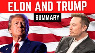 Trump vs Elon Musk Interview in 11 min [upl. by Almap683]