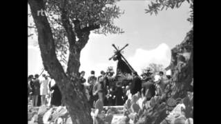 HuércalOvera Almería 1968 Procesiones de Semana Santa en el NODO [upl. by Wurster]