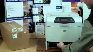 How to Change HP 4200 amp 4300 Series Fuser and Pickup Rollers [upl. by Ebehp]