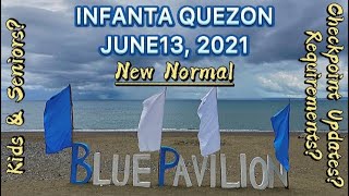 Infanta Beach Quezon  Blue Pavilion Beach Resort  June13 2021 [upl. by Senecal166]