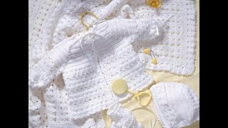 Crochet Along CAL Baby Layette  Video 3 [upl. by Marih]