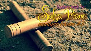 Backing Track Salsa Piano Montuno Lesson 3 [upl. by Betsy]