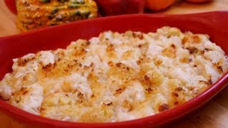 How To Make Cauliflower Gratin Recipe Holiday Christmas SideDishin With Di Recipe 24 [upl. by Ogren407]