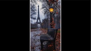 Good Evening From Paris 🇫🇷♥️💧☔️🌚 Bonsoir a tous [upl. by Leirum]