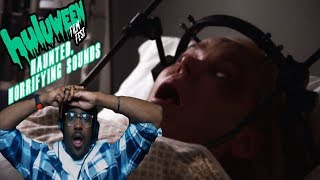 Huluween Film Fest Haunted Horrifying Sounds from Beyond the Grave REACTION [upl. by Renrag]