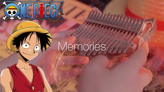 Memories  Maki Otsuki One Piece ED 1  Kalimba Cover with TABS [upl. by Assirrak]