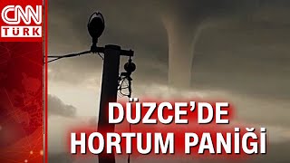 Düzcede denizde hortum çıktı [upl. by Trumaine]