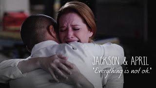 Jackson amp April  quotEverything is not okquot 11x09 [upl. by Audri]