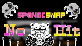 No Hit SpongeSwap SpongeBob Full phase 12 Undertale FanGame [upl. by Ocirrej]