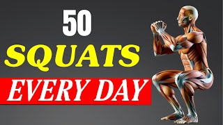 What Happens To Your Body When You Squat 50 Times Every Day [upl. by Hedda]