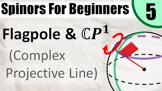 Spinors for Beginners 5 The Flagpole and Complex Projective Line CP1 [upl. by Ecyned362]