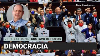 Democracia y coaliciones por Gustavo de Hoyos  Video columna [upl. by Cyprian]