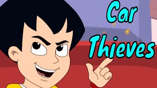 Car Thieves  Chimpoo Simpoo  Detective Funny Action Comedy Cartoon  Zee Kids [upl. by Hainahpez]