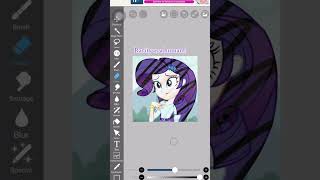 My redesigns of rarity from my little pony as a human pt 4 mlp shorts fyp viral slip [upl. by Davena1]