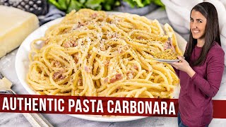 Authentic Pasta Carbonara [upl. by Lissa]