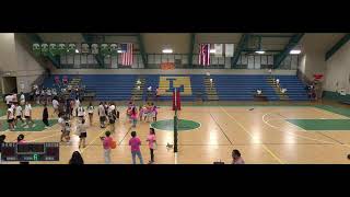 Lanai High School vs maui prep Womens Varsity Volleyball [upl. by Urina936]