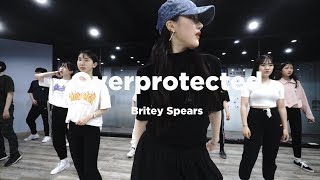 Yellz class  Britey Spears  Overprotected  E DANCE STUDIO  YELLZ CHOREOGRAPHY  이댄스학원 걸리쉬클래스 [upl. by Blasius265]