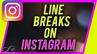 How to Create Spaces in Your Instagram Captions [upl. by Darreg957]