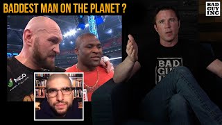 Ariel Helwani thinks Ngannou vs Fury determines the baddest man in the world… [upl. by Aelanna]