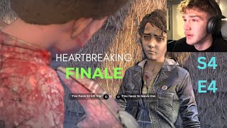 NEVER CRIED SO MUCH AT A GAME  Telltales The Walking Dead  Season 4 Episode 4  Finale [upl. by Aeslek]