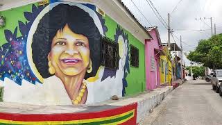 LAS CALLES DE BARRANQUILLA ATLÁNTICO 🇨🇴  BARRIO ABAJO [upl. by Ydne]