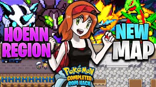 BEST COMPLETED Pokemon GBA ROM Hack 2024 With Mega Evolution Gen 17 New Map Hoenn Region amp More [upl. by Jenilee871]