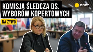 Posiedzenie komisji śledczej do spraw wyborów kopertowych [upl. by Inobe]