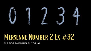 C Numbers 32 Generate mersenne primes within a range of numbers C Programming [upl. by Cross]