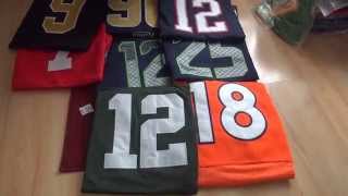 Top 10 best Selling NFL Jerseys quotReplicaquot review [upl. by Ludovico766]