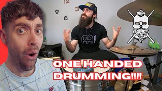 quotUK Drummer REACTS to ONE HANDED DRUMMING BY EL ESTEPARIO SIBERIANO REACTIONquot [upl. by Yoshi594]