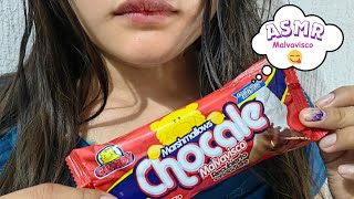 ASMR Comiendo Malvavisco Chocole  Asmr en Español [upl. by Cruickshank]