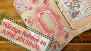 Härzige Rahme im JUNK JOURNAL eifach aber wirkigsvoll schwizerdütsch schweizer deutsch swiss german [upl. by Enelrak88]