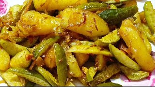 kundru ki sabji  Kundru aloo fry  kundru recipe  kundru fry [upl. by Nivart]